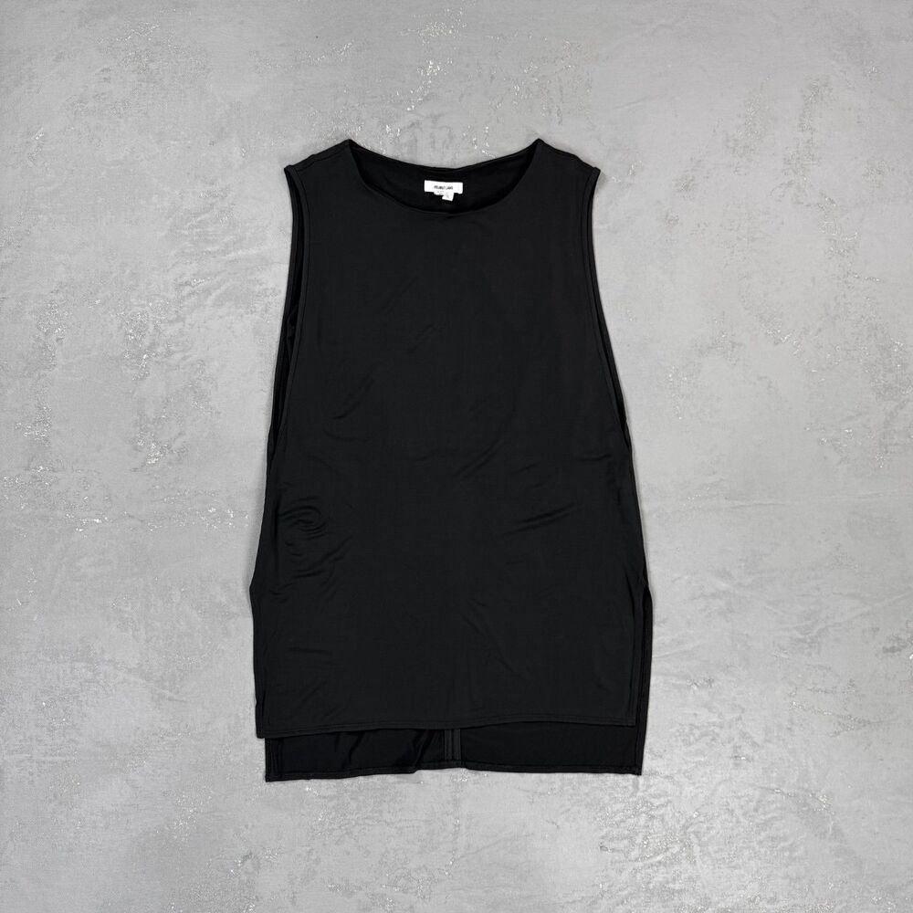 Helmut Lang Double Layer Viscose Blend Long-Length Tank Top Women's S